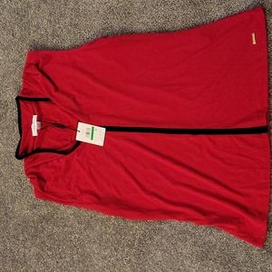 Cute red Calvin Klein sleeveless top